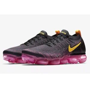 Nike Air Vapormax Flyknit 2 Pink Blast Women Size 12 Running Athletic Sneakers